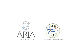 Aria Fine Catering officially announces its partnership with  Olympic Shipping Management S.A. member of the Onassis Group. 